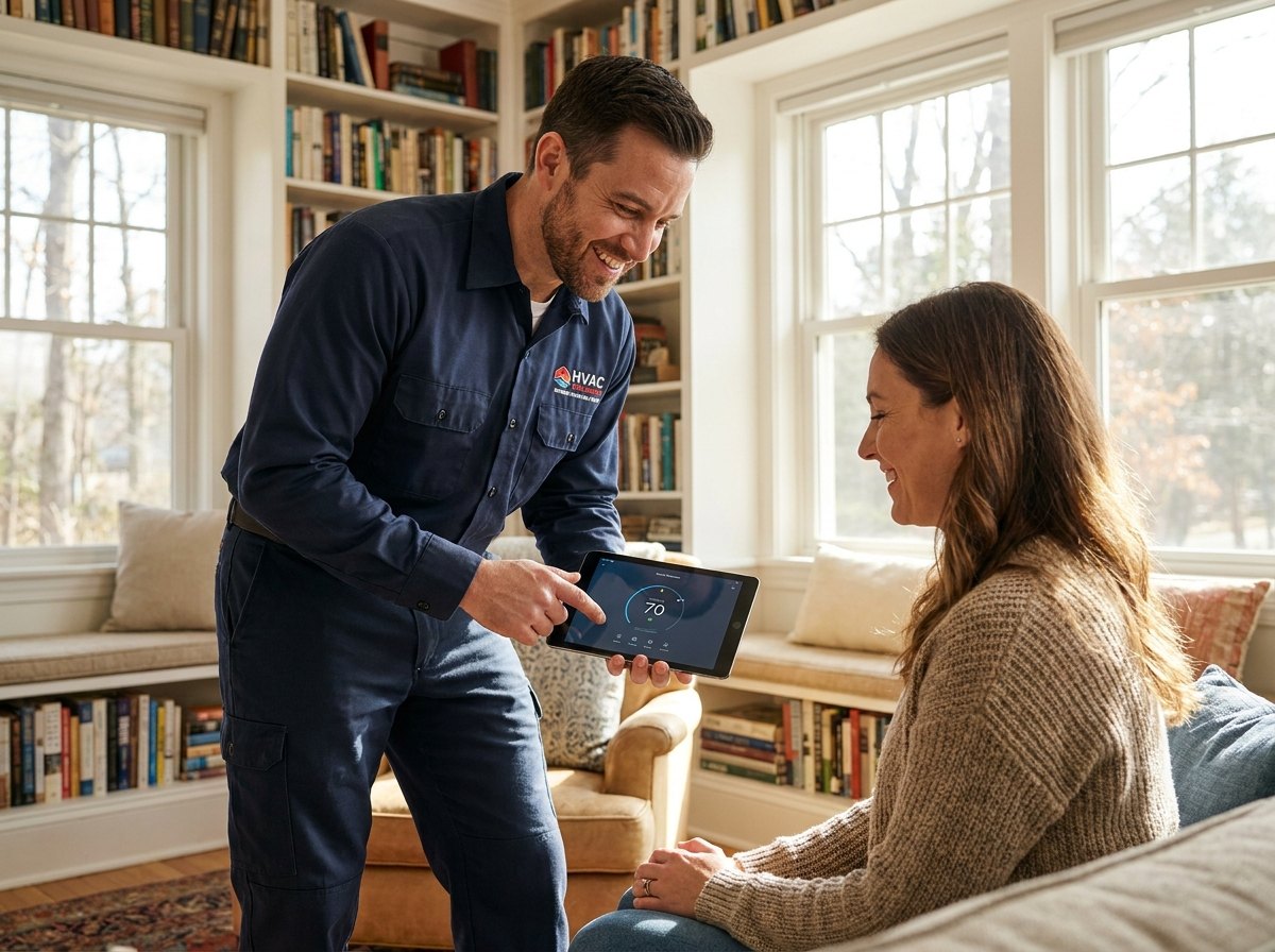 Smart thermostat install